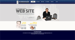 Desktop Screenshot of msrepresentacoes.com