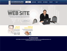Tablet Screenshot of msrepresentacoes.com